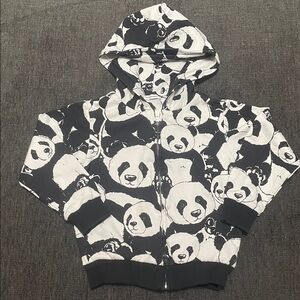 Dolce & Gabbana Kids Toddler Panda Print Zip-Up Size 4